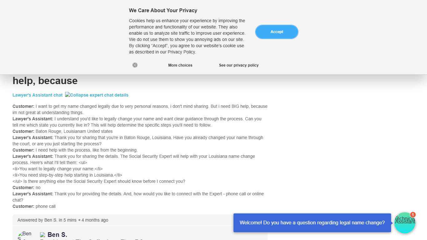 Legal Name Change in Louisiana: Step-by-Step Guide Q&A